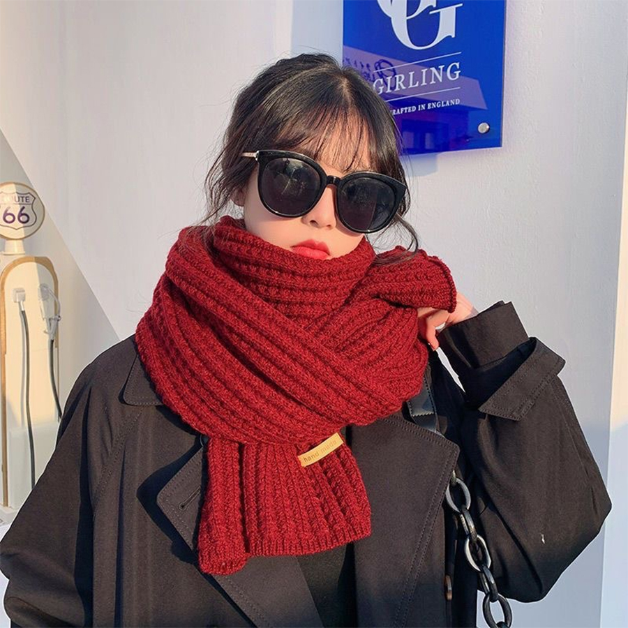 Selendang Rajut Tebal Kasmir H - Wool Scarf Men ulasan dan harga