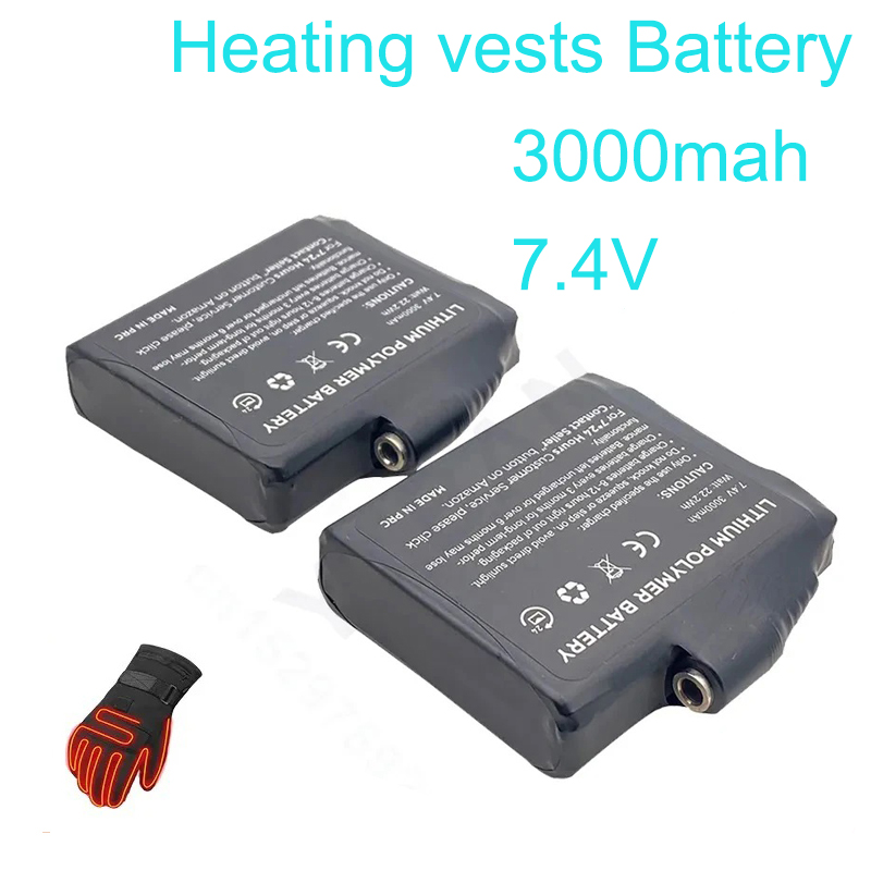 Baterai Glove 7.4V 3000mAh Bat - Heated Vest Battery ulasan dan harga