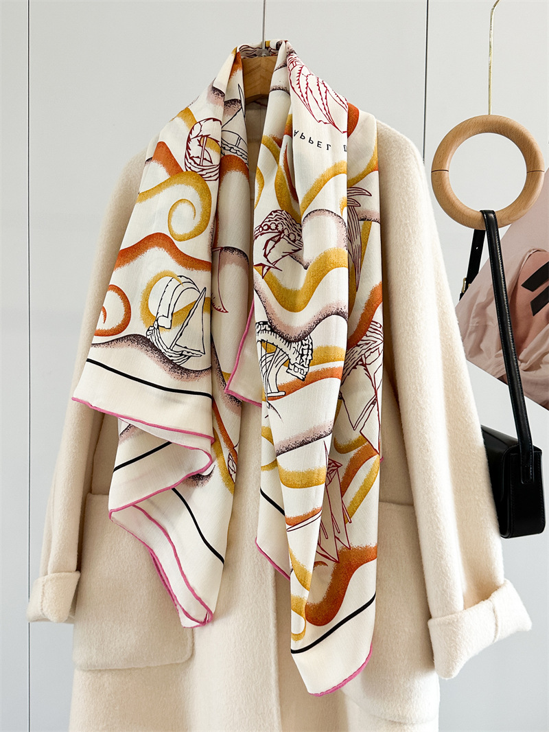 Syal 135CM Bermuka Dua Desaine - Cashmere Pashmina Wrap ulasan dan harga