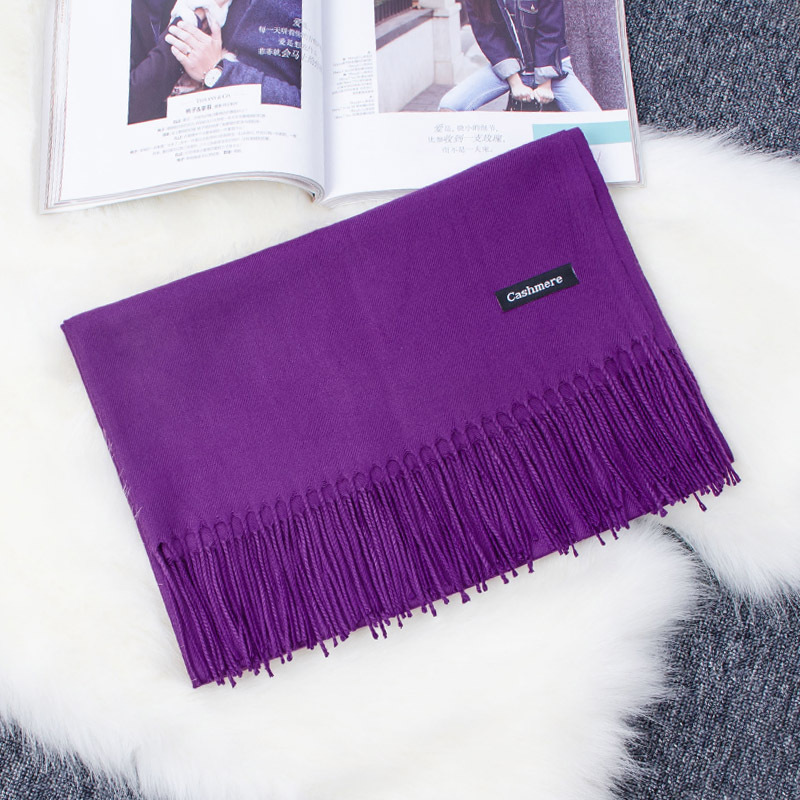 Syal Kasmir Imitasi Multifungs - Cashmere Pashmina Wrap ulasan dan harga