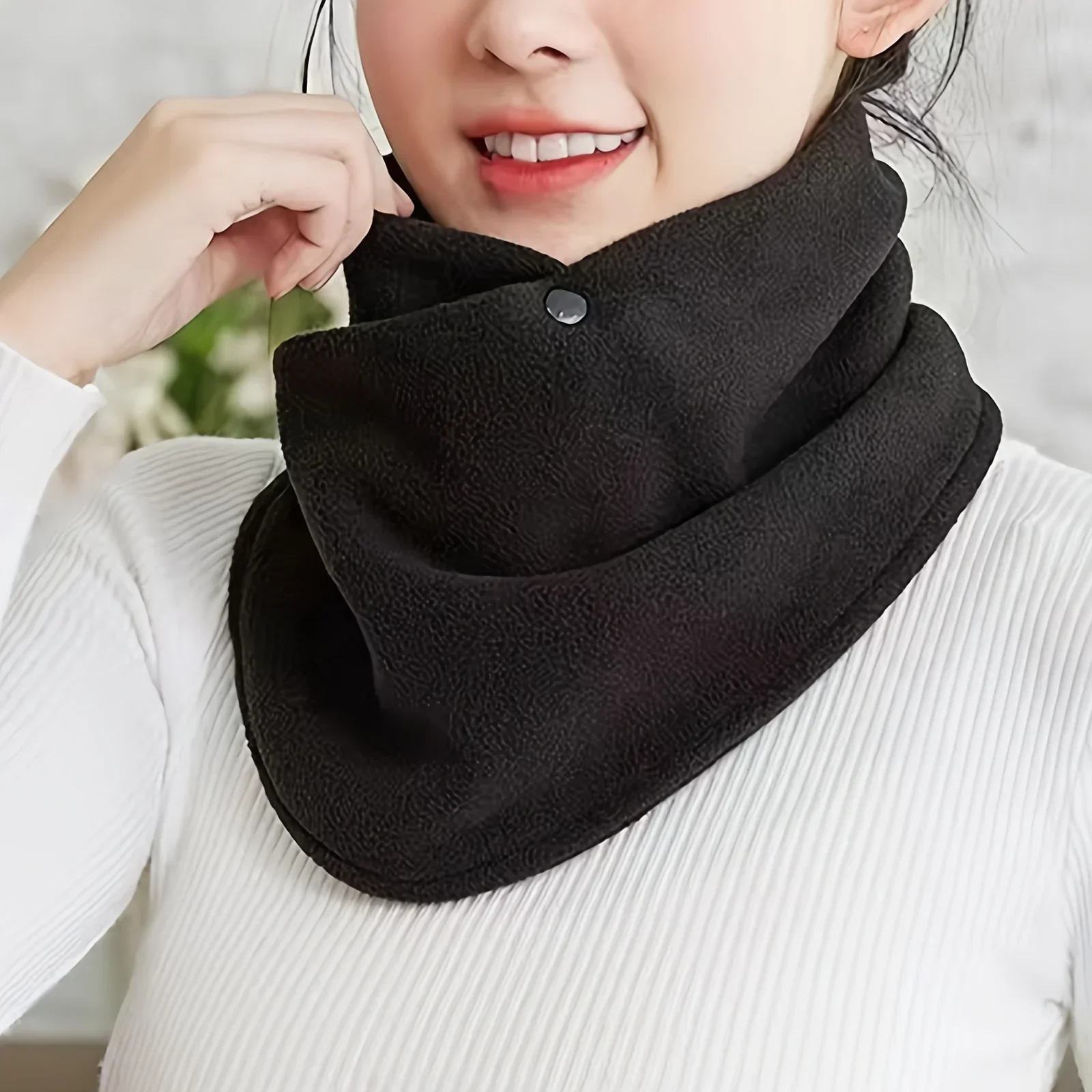 Syal Bulu Domba Baru untuk Wan - Neck Gaiter Fleece ulasan dan harga