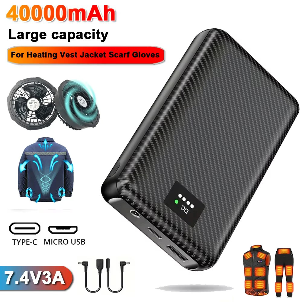 Powerbank Ranwomen 30000/40000 - Heated Vest Battery ulasan dan harga